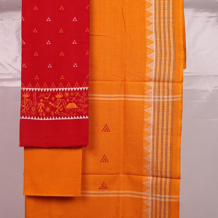 Handloom Sambalpuri Cotton Dress Material Dress Material Handloom Cotton Priyadarshini Handloom