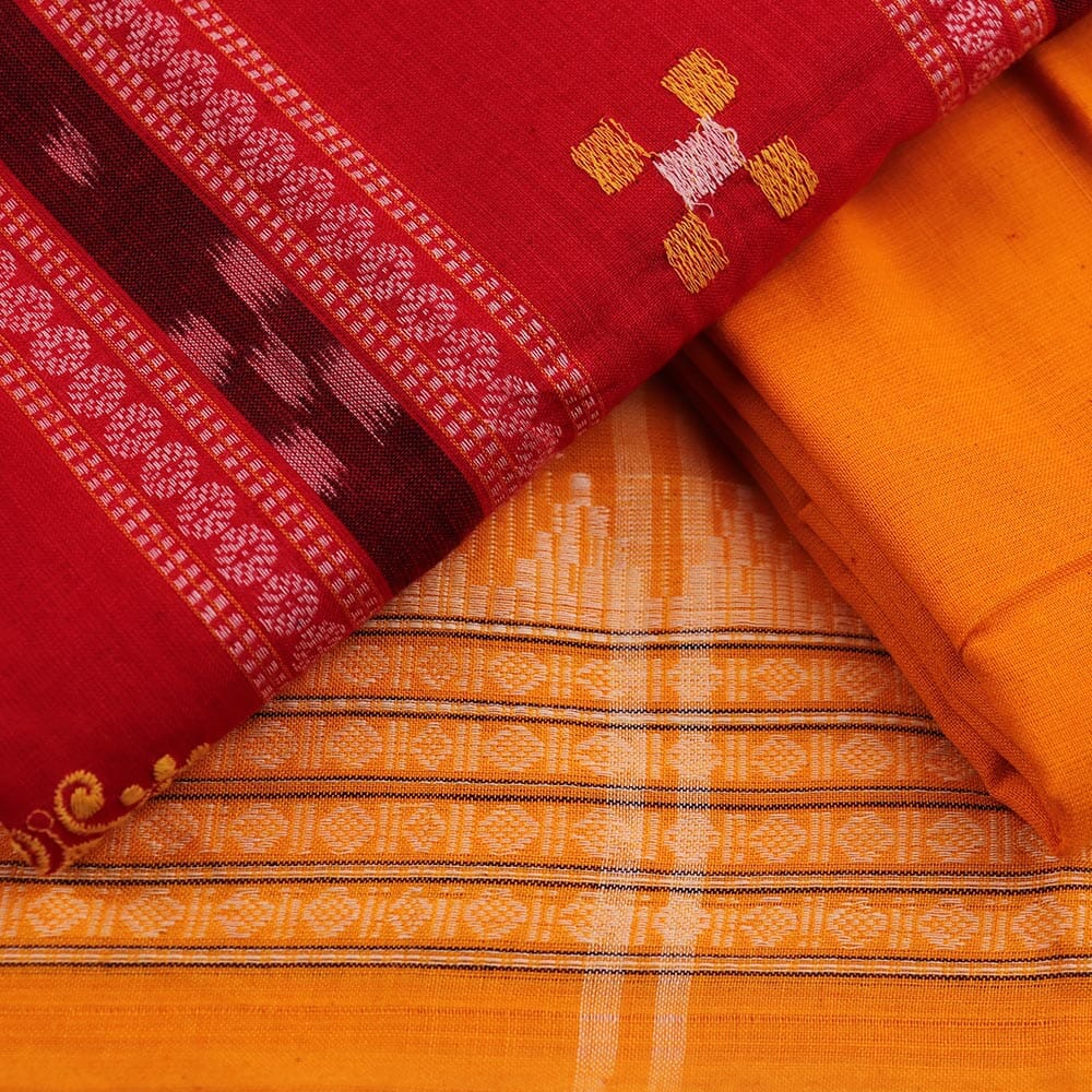 Handloom Sambalpuri Cotton Dress Material Dress Material Handloom Cotton Priyadarshini Handloom