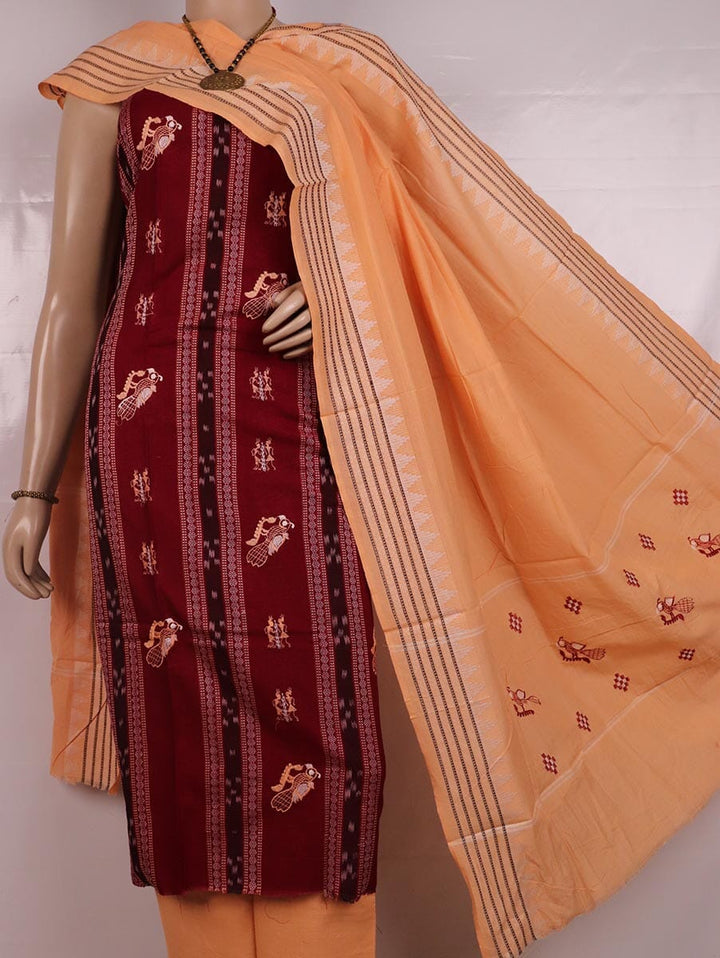 Handloom Sambalpuri Cotton Dress Material Dress Material Handloom Cotton Priyadarshini Handloom