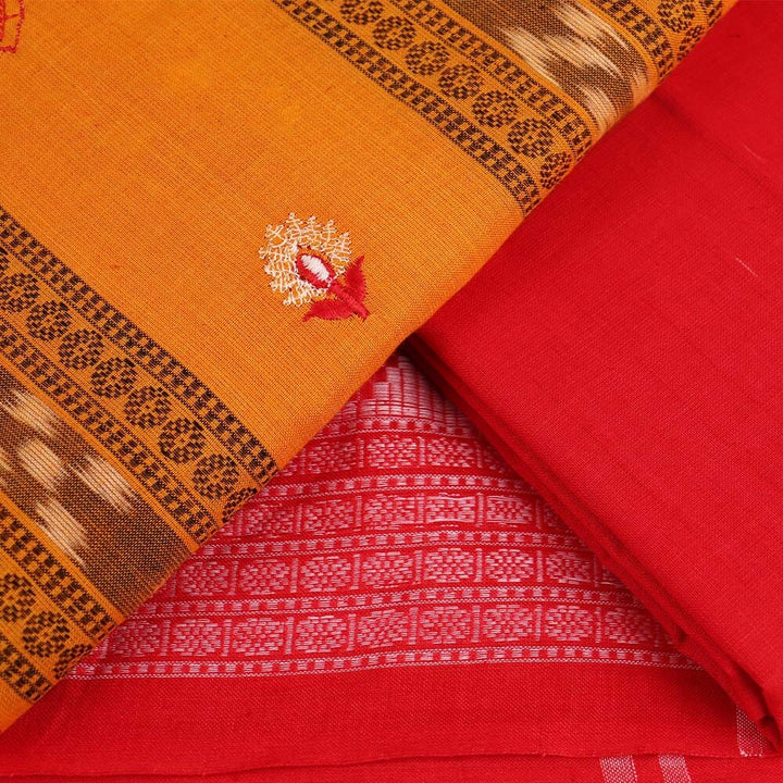 Handloom Sambalpuri Cotton Dress Material Dress Material Handloom_Cotton Priyadarshini Handloom