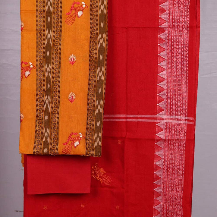 Handloom Sambalpuri Cotton Dress Material Dress Material Handloom_Cotton Priyadarshini Handloom