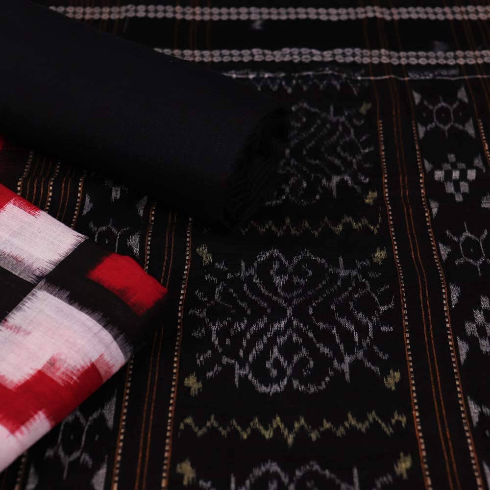 Handloom Sambalpuri Cotton Dress Material Dress Material Handloom_Cotton Priyadarshini Handloom