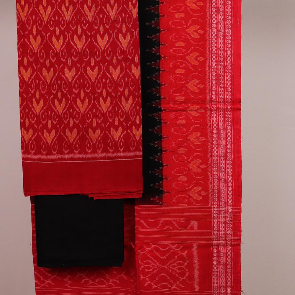 Handloom Sambalpuri Cotton Dress Material Dress Material Handloom_Cotton Priyadarshini Handloom