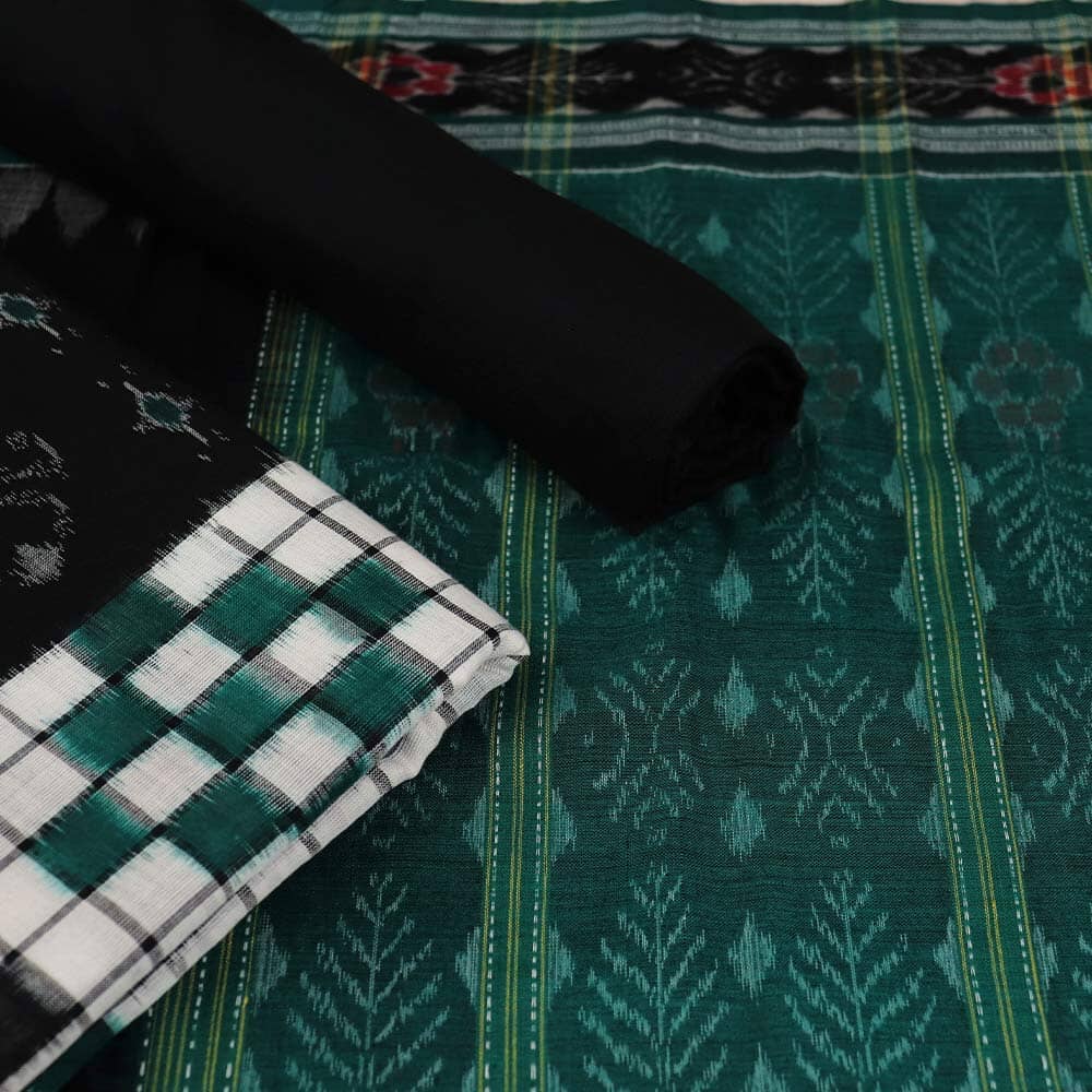 Handloom Sambalpuri Cotton Dress Material Dress Material Handloom_Cotton Priyadarshini Handloom