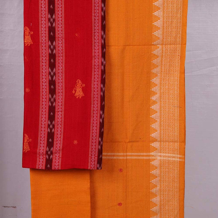 Handloom Sambalpuri Cotton Dress Material Dress Material Handloom_Cotton Priyadarshini Handloom