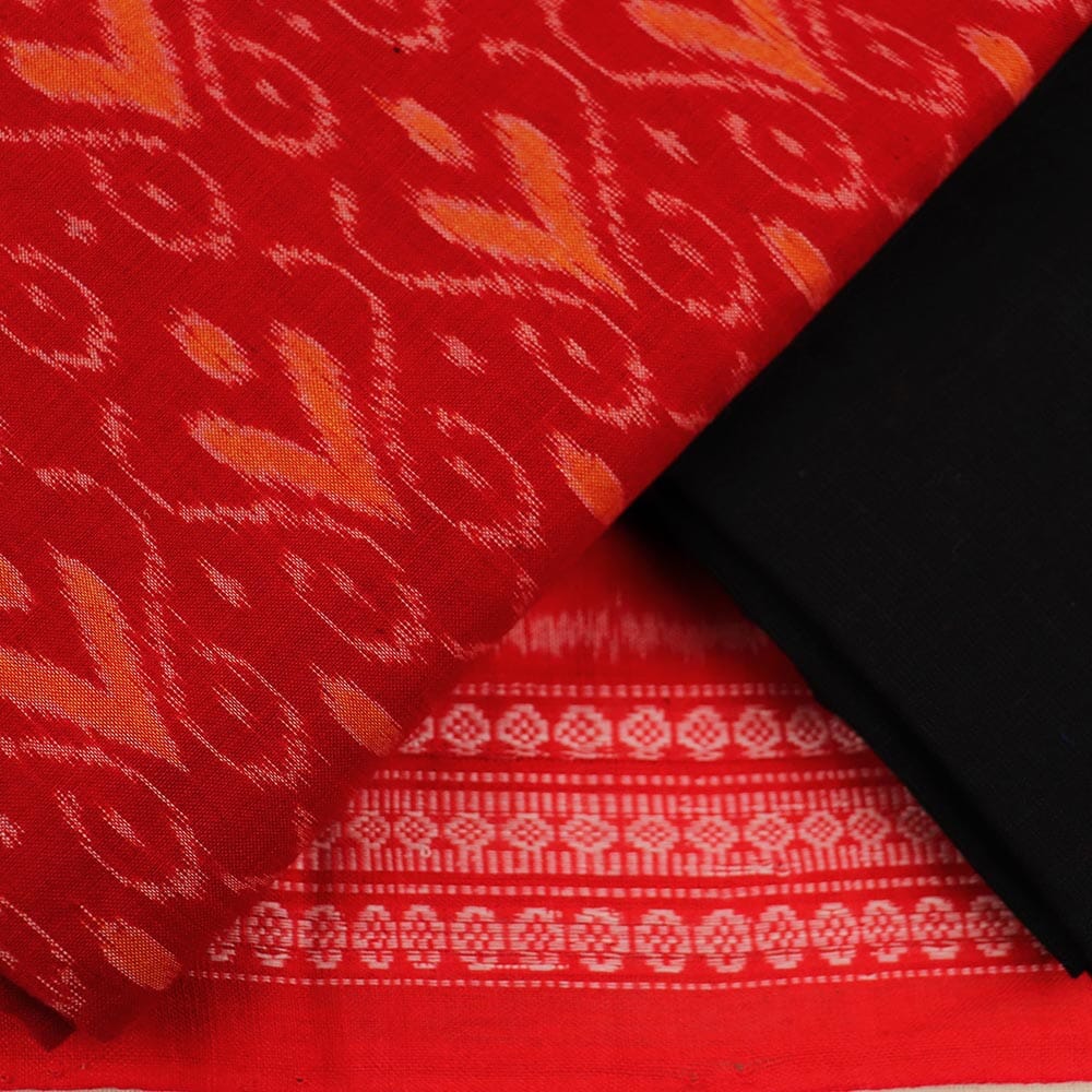 Handloom Sambalpuri Cotton Dress Material Dress Material Handloom_Cotton Priyadarshini Handloom