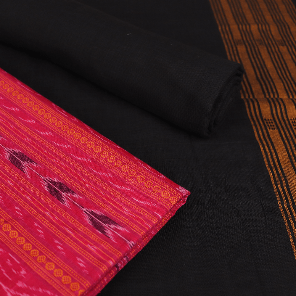 Handloom Sambalpuri Cotton Dress Material Dress Material Handloom_Cotton Priyadarshini Handloom