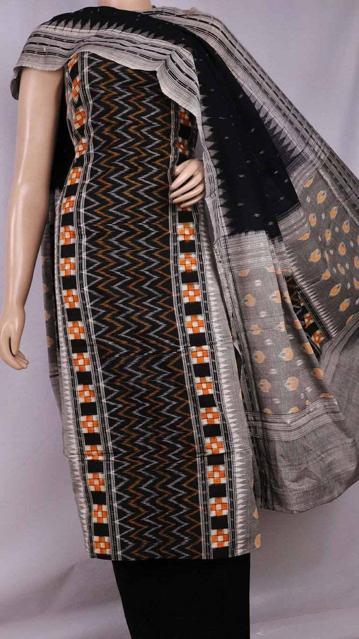 Handloom Sambalpuri Cotton Dress Material Dress Material Handloom_Cotton Priyadarshini Handloom