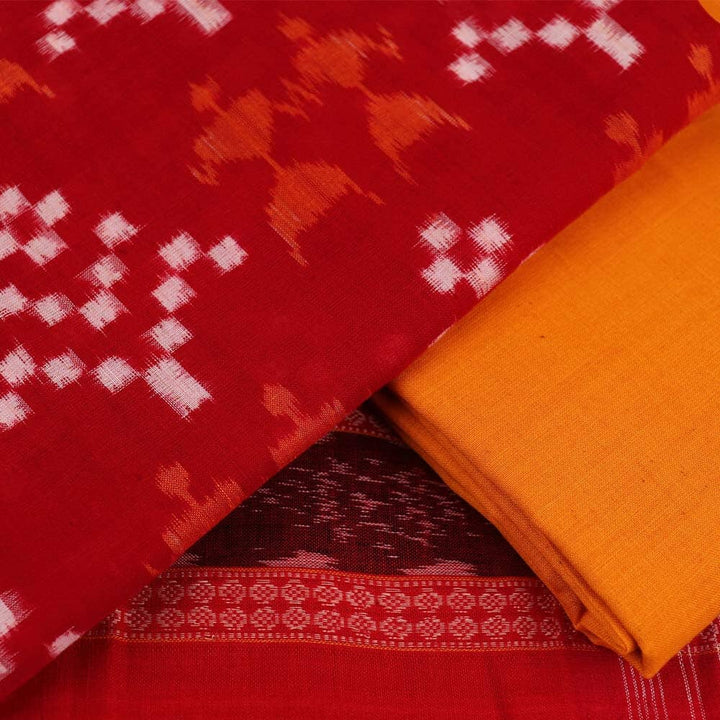 Handloom Sambalpuri Cotton Dress Material Dress Material Handloom_Cotton Priyadarshini Handloom