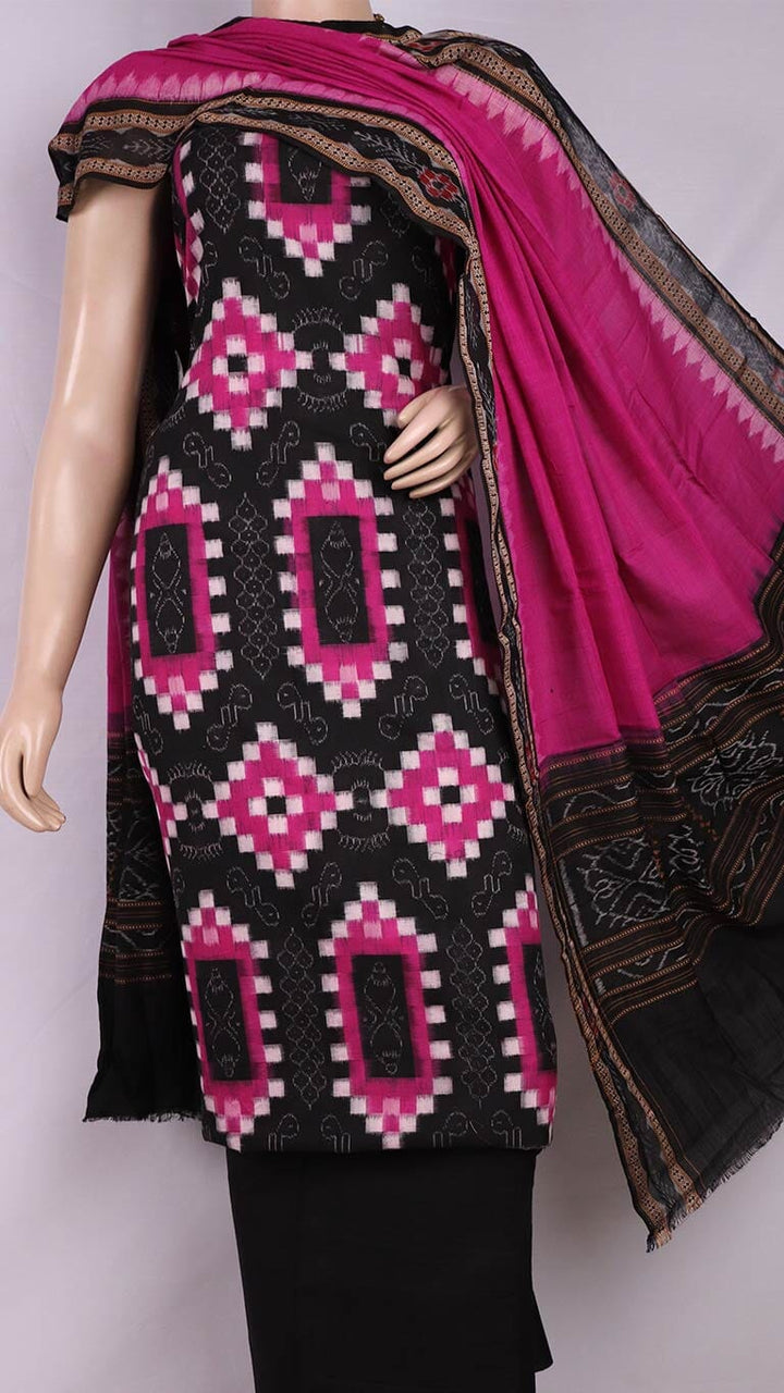 Handloom Sambalpuri Cotton Dress Material Dress Material Handloom_Cotton Priyadarshini Handloom