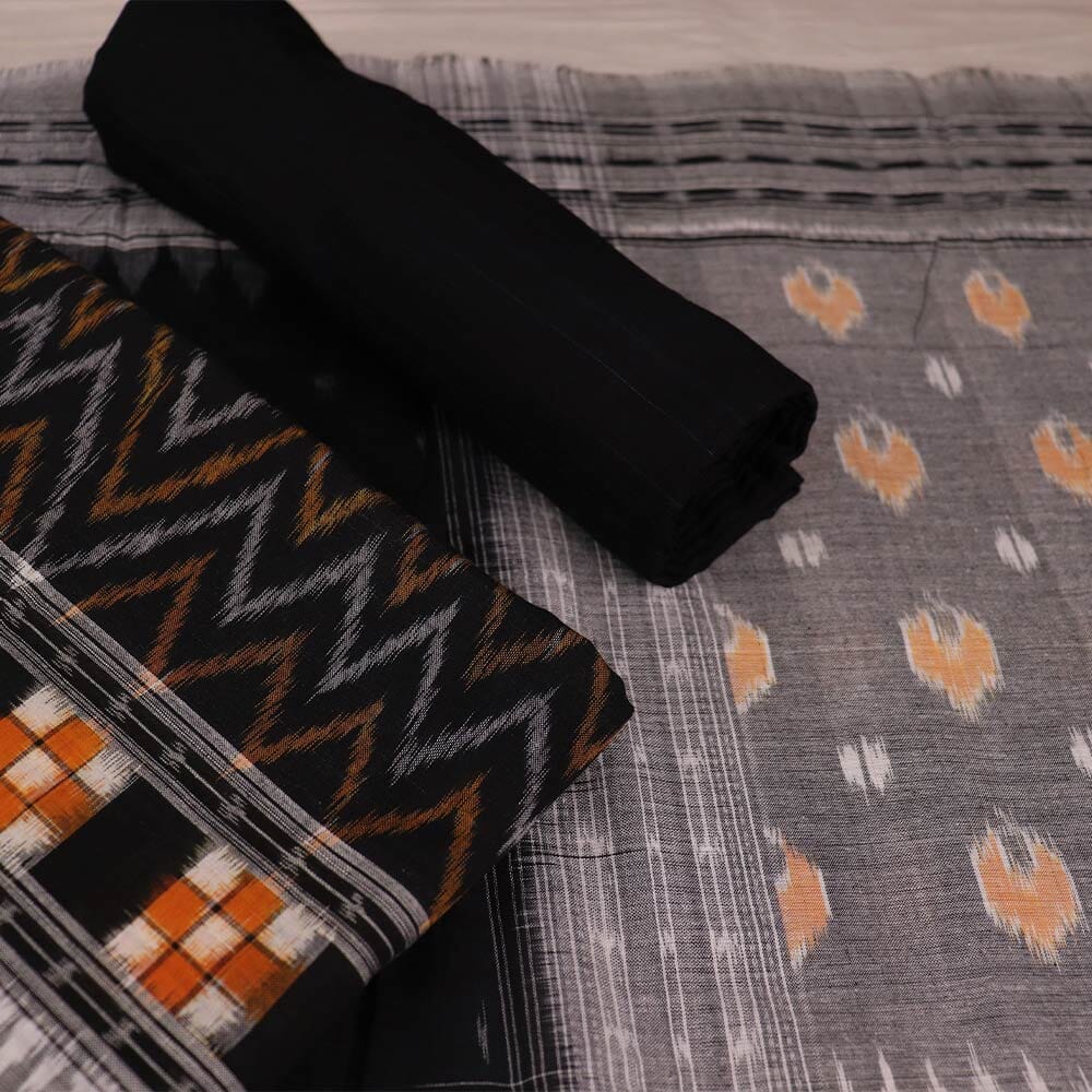Handloom Sambalpuri Cotton Dress Material Dress Material Handloom_Cotton Priyadarshini Handloom