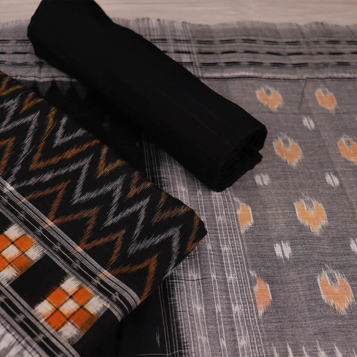 Handloom Sambalpuri Cotton Dress Material Dress Material Handloom_Cotton Priyadarshini Handloom