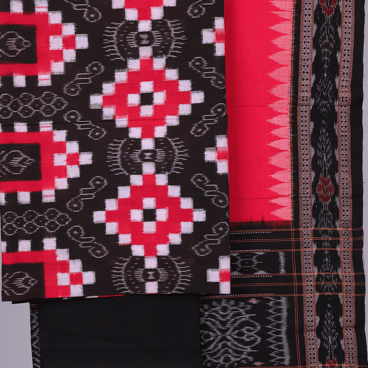 Handloom Sambalpuri Cotton Dress Material Dress Material Handloom_Cotton Priyadarshini Handloom