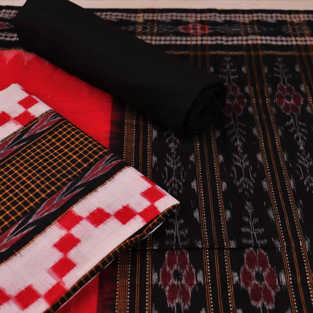 Handloom Sambalpuri Cotton Dress Material Dress Material Handloom_Cotton Priyadarshini Handloom