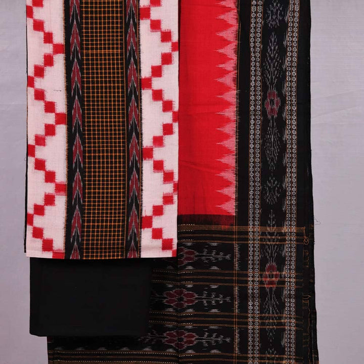 Handloom Sambalpuri Cotton Dress Material Dress Material Handloom_Cotton Priyadarshini Handloom