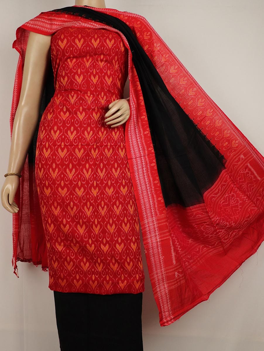 Handloom Sambalpuri Cotton Dress Material Dress Material Handloom_Cotton Priyadarshini Handloom