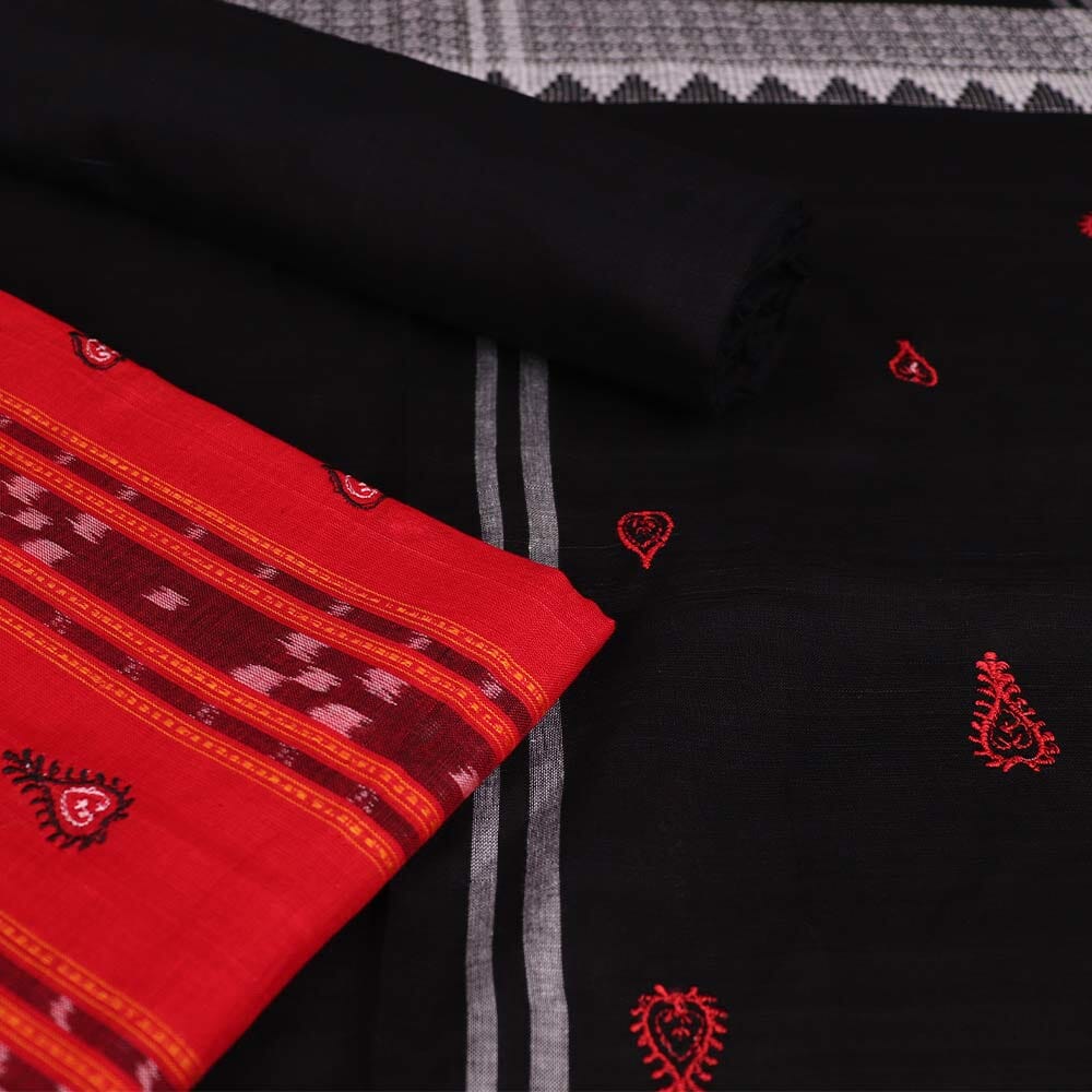 Handloom Sambalpuri Cotton Dress Material Dress Material Handloom_Cotton Priyadarshini Handloom