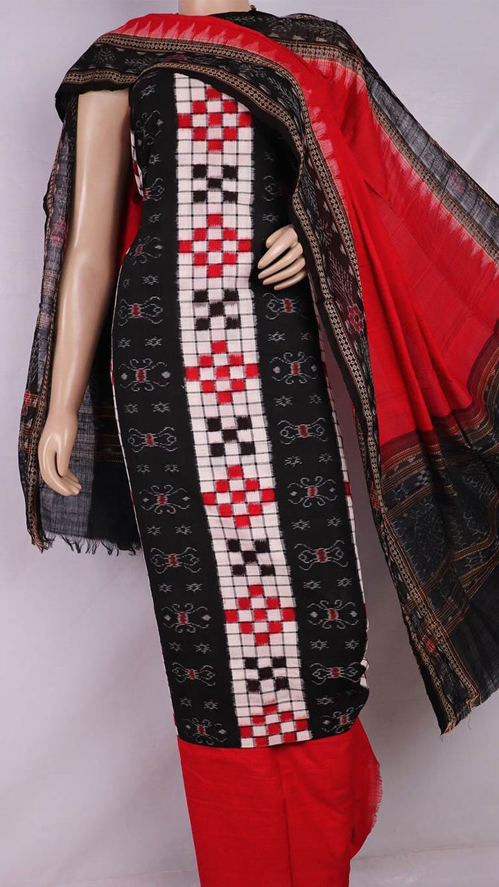 Handloom Sambalpuri Cotton Dress Material Dress Material Handloom_Cotton Priyadarshini Handloom