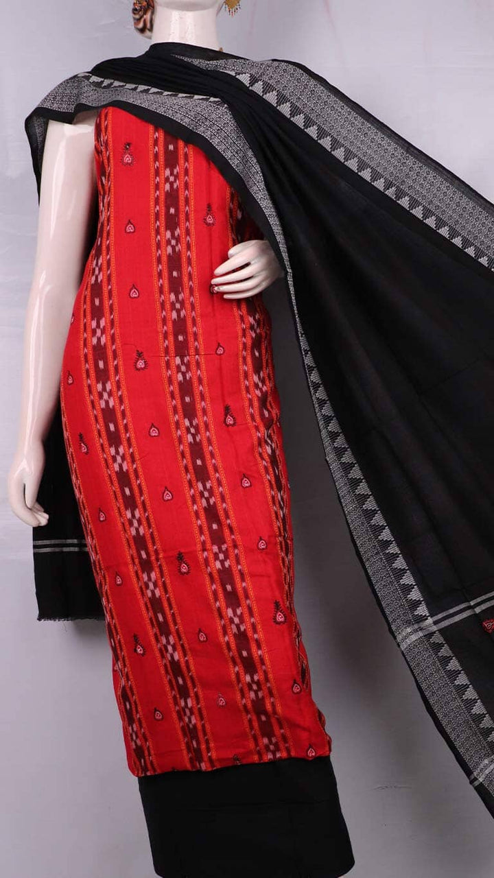 Handloom Sambalpuri Cotton Dress Material Dress Material Handloom_Cotton Priyadarshini Handloom