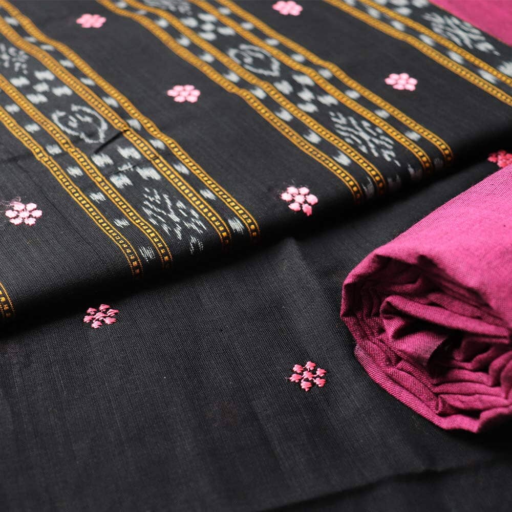 Handloom Sambalpuri Cotton Dress Material Dress Material Handloom_Cotton Priyadarshini Handloom