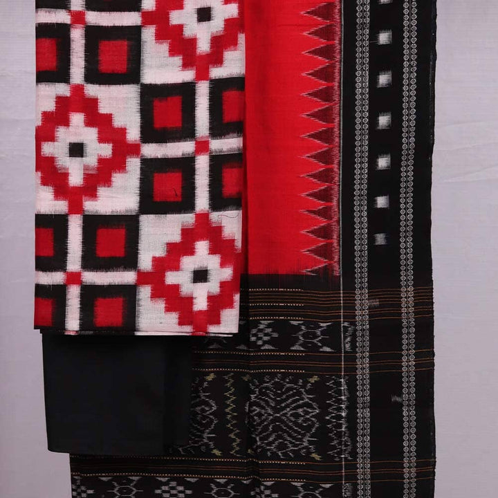 Handloom Sambalpuri Cotton Dress Material Dress Material Handloom_Cotton Priyadarshini Handloom