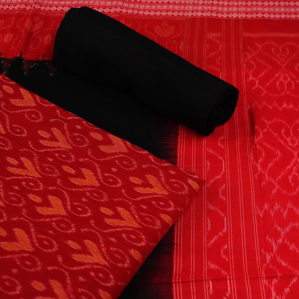 Handloom Sambalpuri Cotton Dress Material Dress Material Handloom_Cotton Priyadarshini Handloom