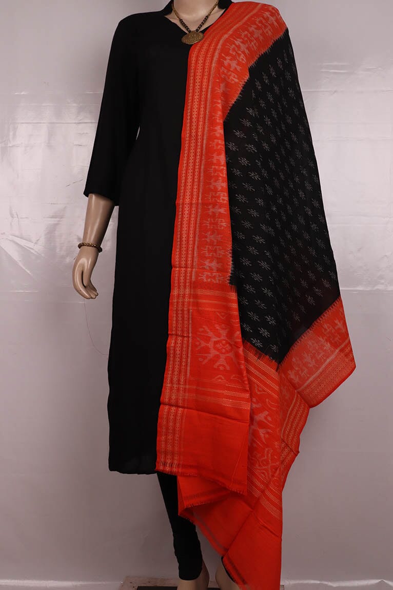 Handloom Sambalpuri Cotton Dupatta Handloom Dupatta_Cotton Priyadarshini Handloom