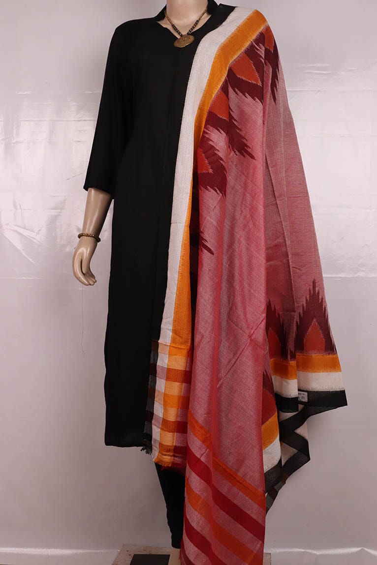 Handloom Sambalpuri Cotton Dupatta Handloom Dupatta_Cotton Priyadarshini Handloom