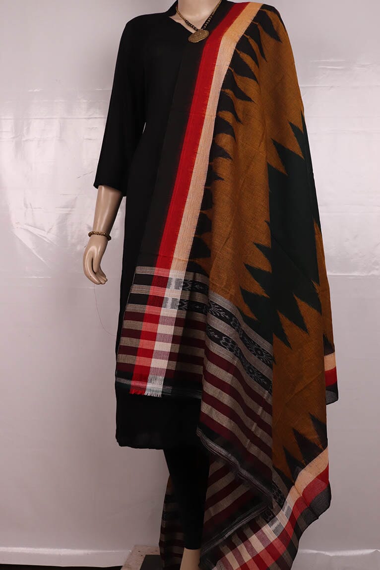 Handloom Sambalpuri Cotton Dupatta Handloom Dupatta_Cotton Priyadarshini Handloom