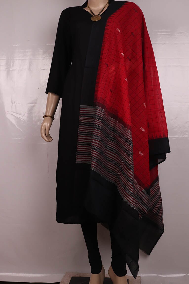 Handloom Sambalpuri Cotton Dupatta Handloom Dupatta_Cotton Priyadarshini Handloom