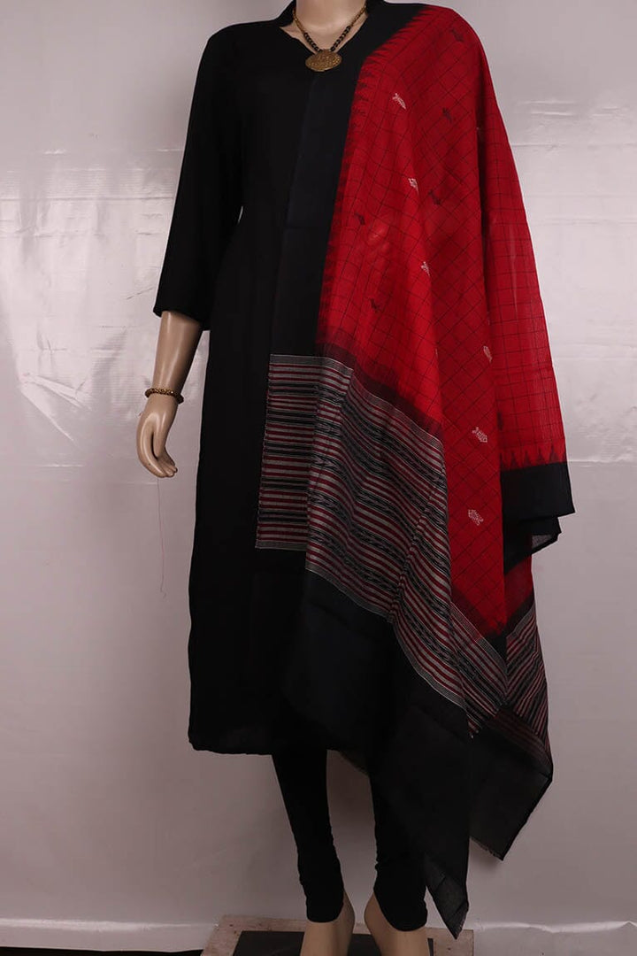 Handloom Sambalpuri Cotton Dupatta Handloom Dupatta_Cotton Priyadarshini Handloom