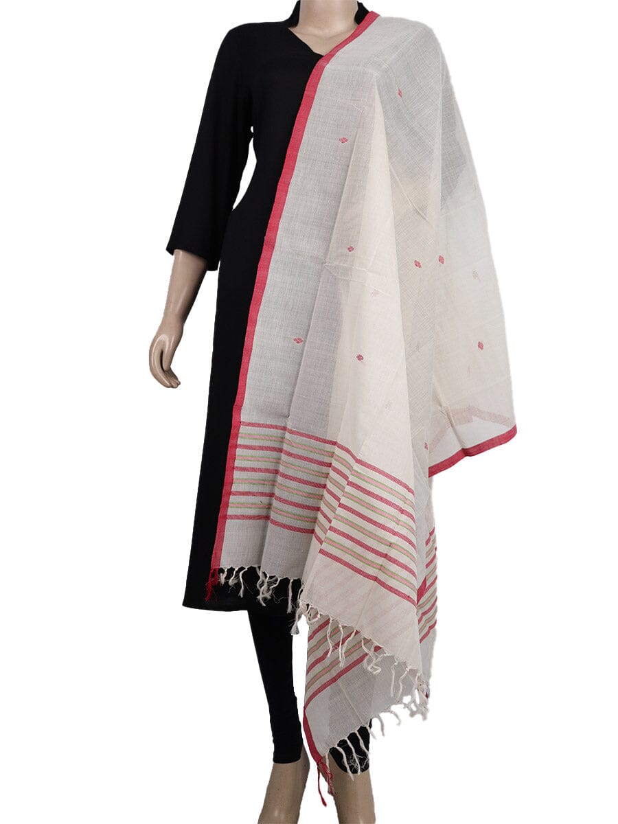 Handloom Sambalpuri Cotton Dupatta Handloom Dupatta_Cotton Priyadarshini Handloom