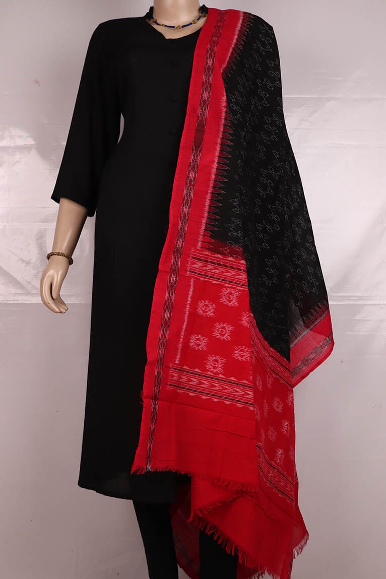 Handloom Sambalpuri Cotton Dupatta Handloom Dupatta_Cotton Priyadarshini Handloom 