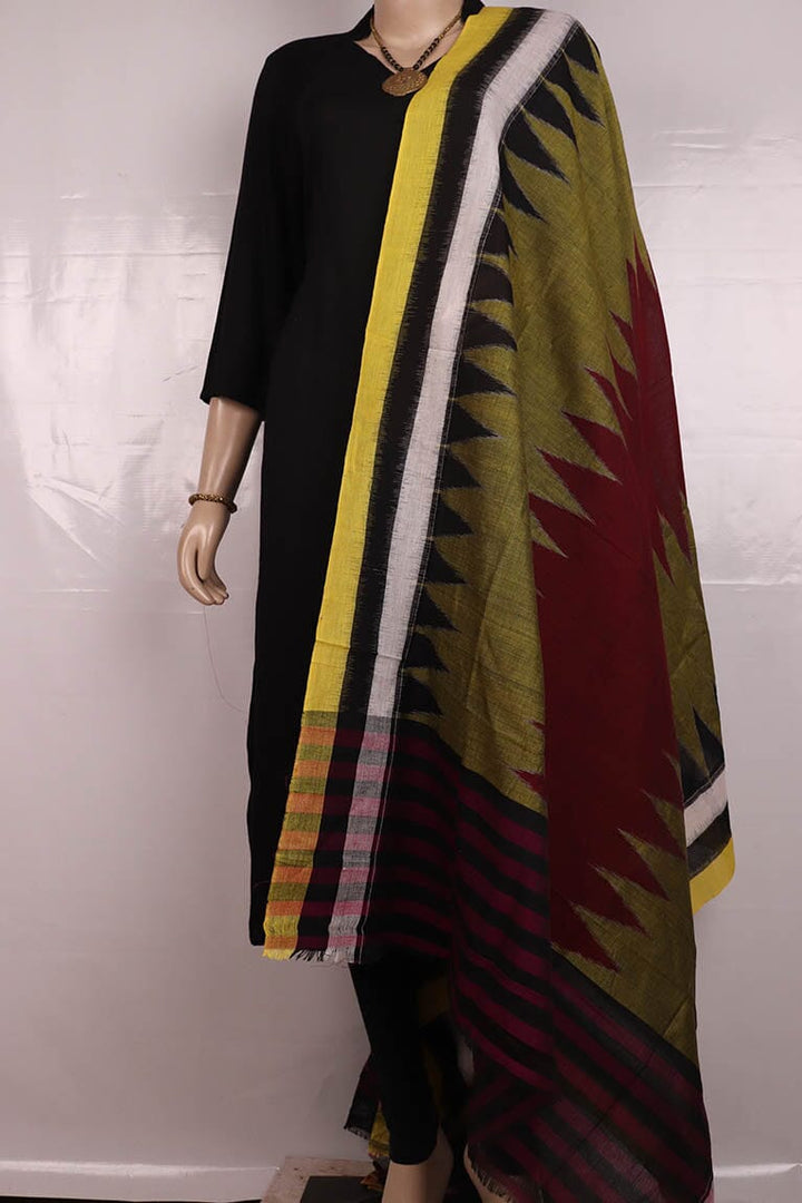 Handloom Sambalpuri Cotton Dupatta Handloom Dupatta_Cotton Priyadarshini Handloom