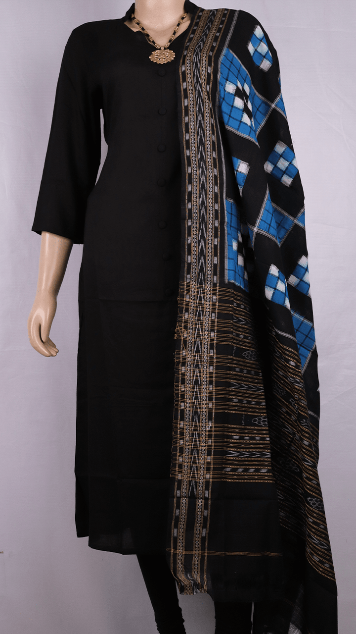 Handloom Sambalpuri Cotton Dupatta Handloom Dupatta_Cotton Priyadarshini Handloom 