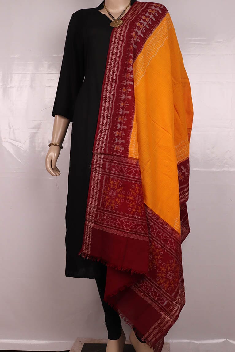 Handloom Sambalpuri Cotton Dupatta Handloom Dupatta_Cotton Priyadarshini Handloom