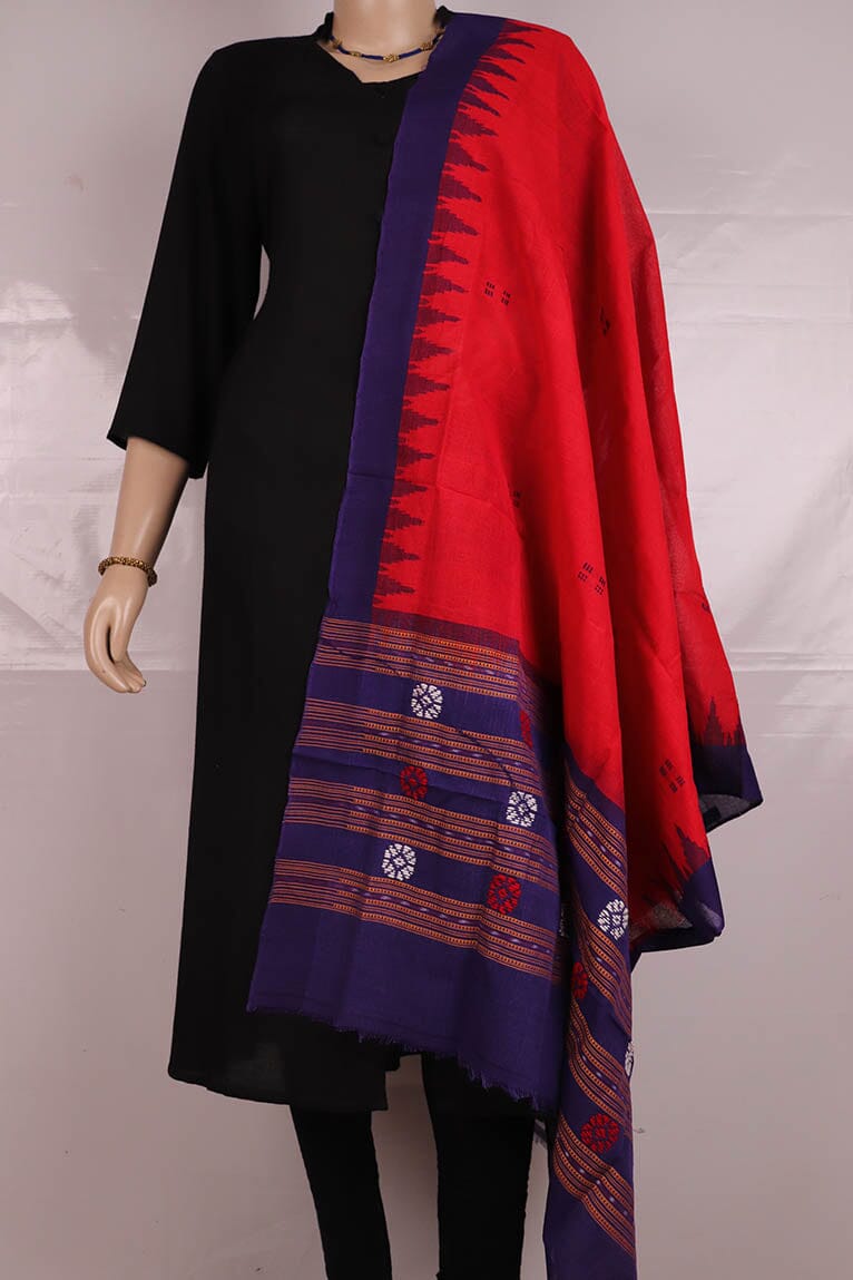 Handloom Sambalpuri Cotton Dupatta Handloom Dupatta_Cotton Priyadarshini Handloom
