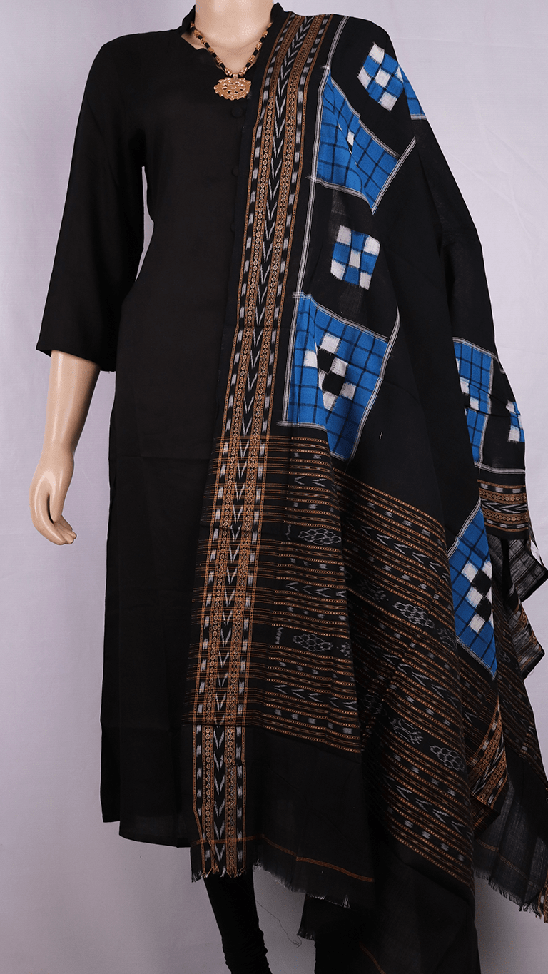 Handloom Sambalpuri Cotton Dupatta Handloom Dupatta_Cotton Priyadarshini Handloom