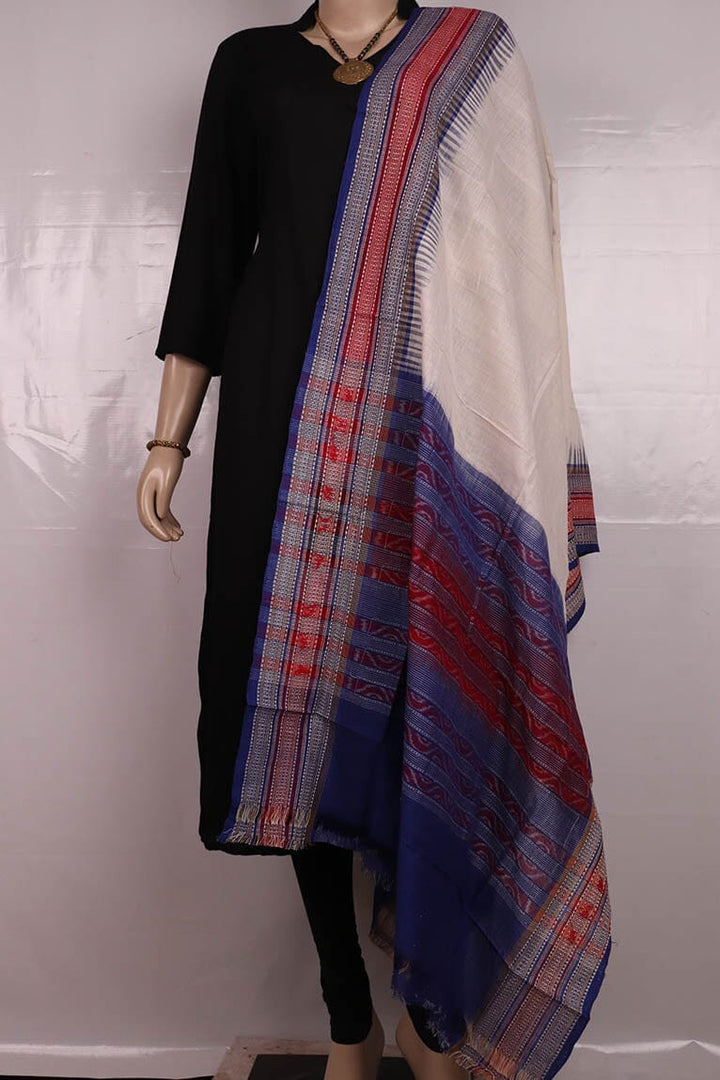 Handloom Sambalpuri Cotton Dupatta Handloom Dupatta_Cotton Priyadarshini Handloom