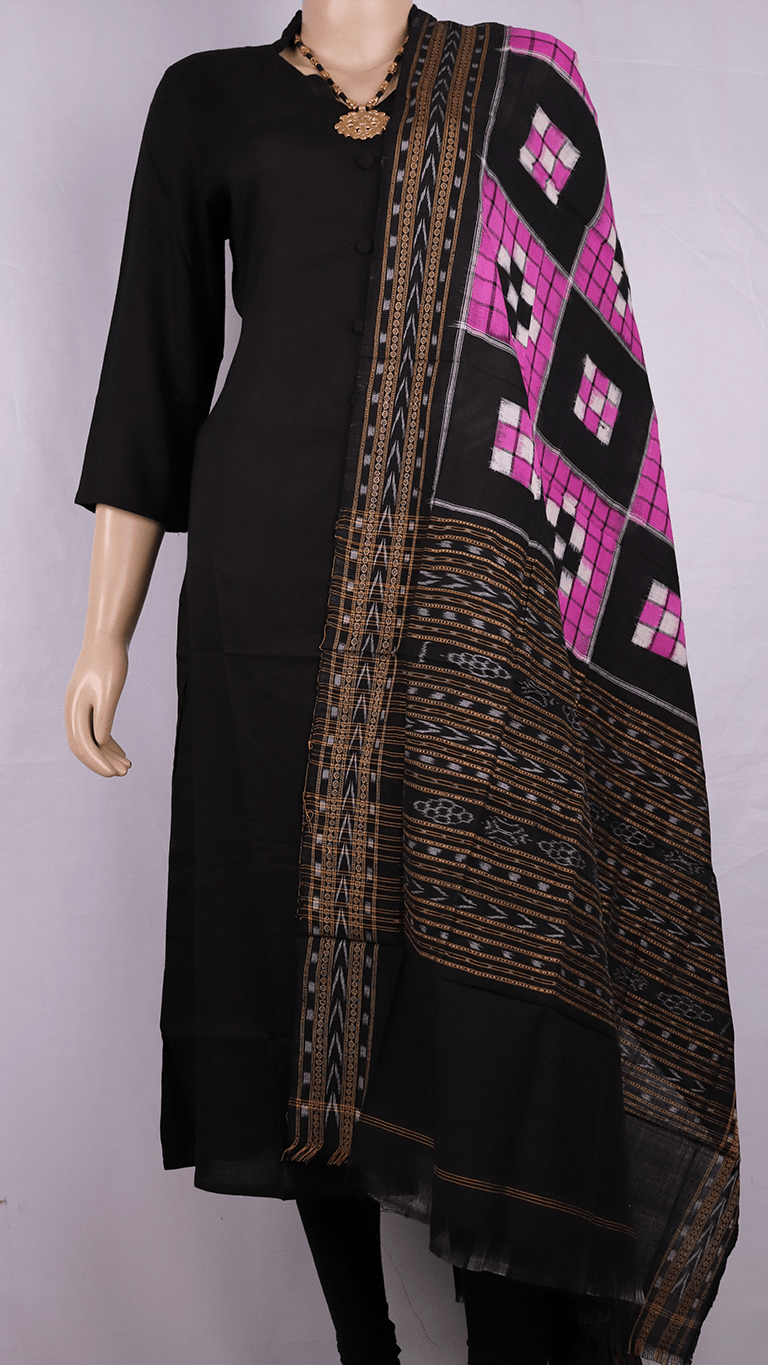 Handloom Sambalpuri Cotton Dupatta Handloom Dupatta_Cotton Priyadarshini Handloom