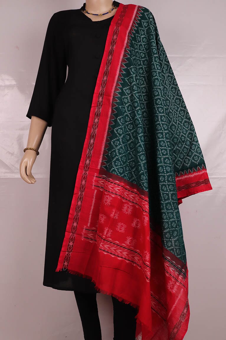 Handloom Sambalpuri Cotton Dupatta Handloom Dupatta_Cotton Priyadarshini Handloom 