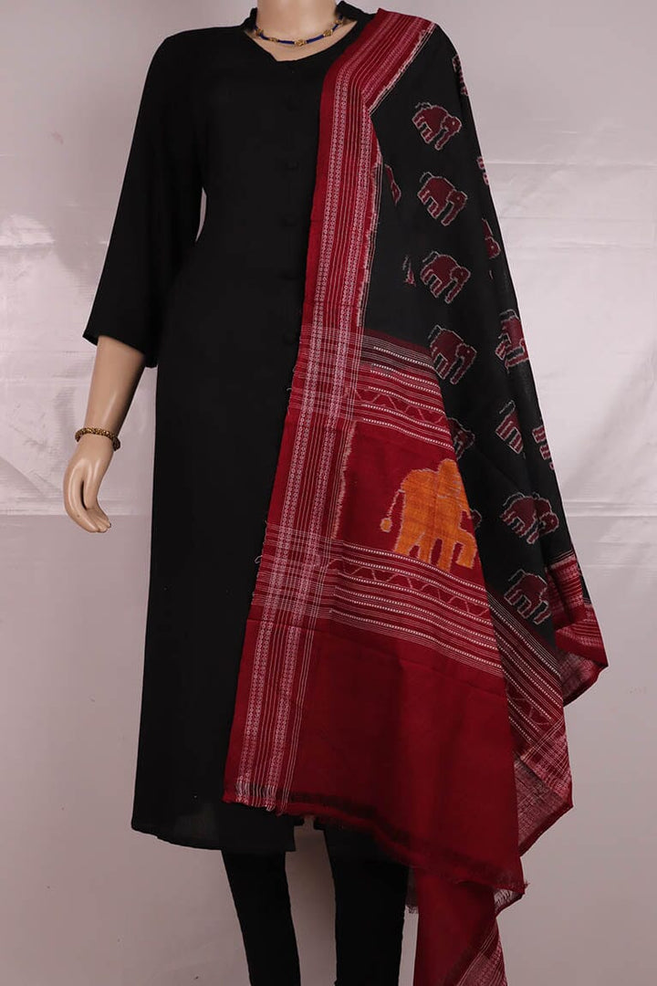 Handloom Sambalpuri Cotton Dupatta Handloom Dupatta_Cotton Priyadarshini Handloom 