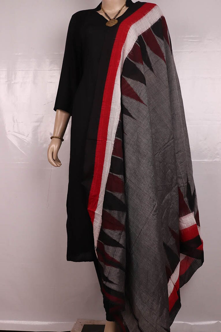 Handloom Sambalpuri Cotton Dupatta Handloom Dupatta_Cotton Priyadarshini Handloom