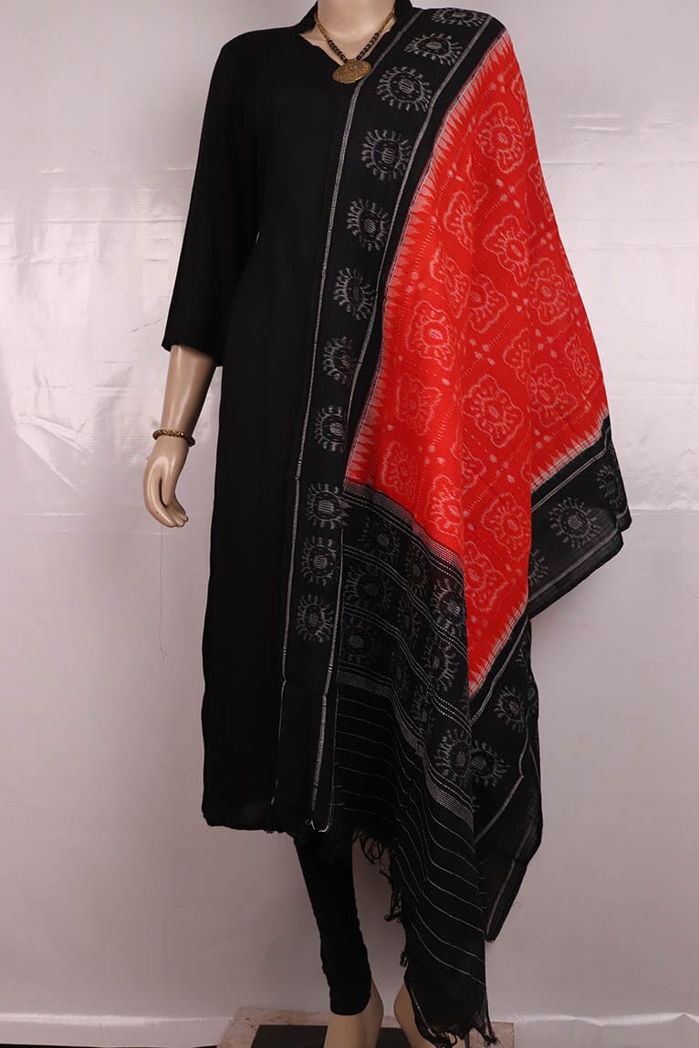 Handloom Sambalpuri Cotton Dupatta Handloom Dupatta_Cotton Priyadarshini Handloom