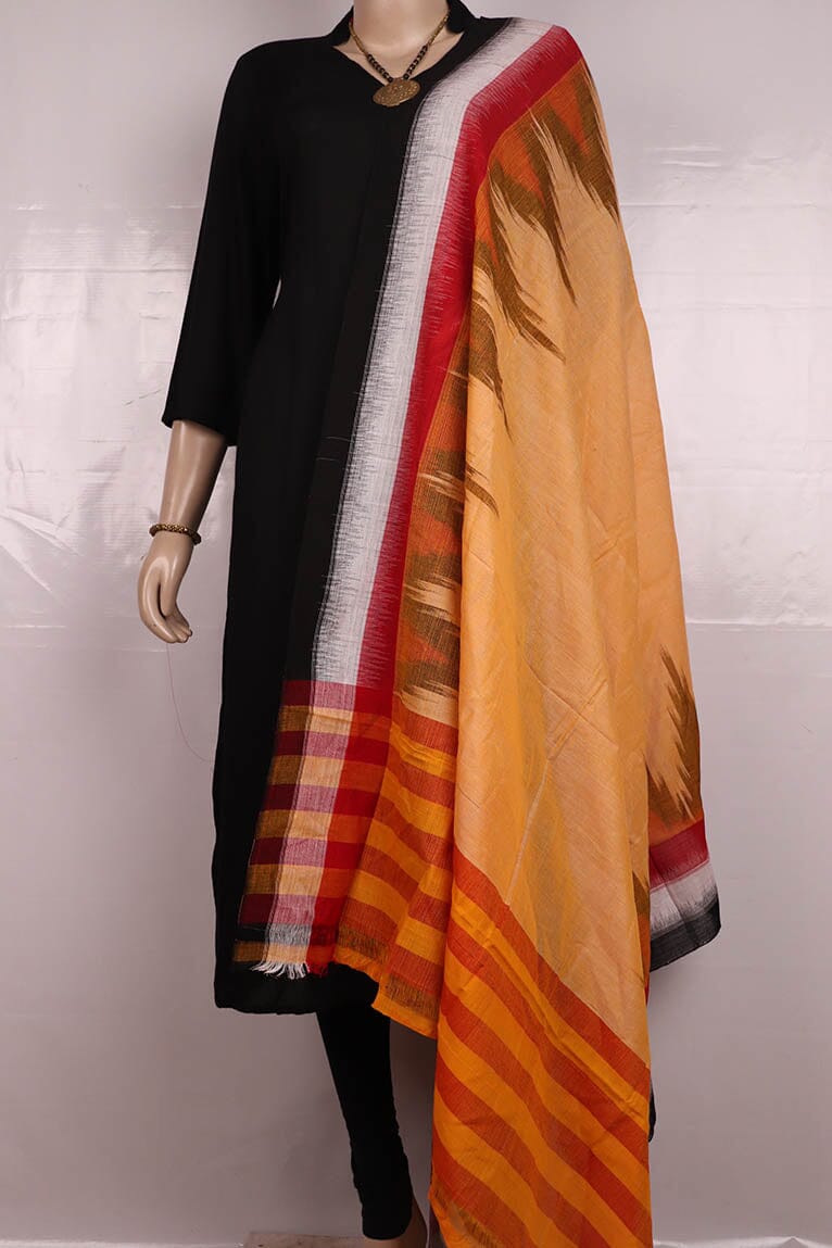 Handloom Sambalpuri Cotton Dupatta Handloom Dupatta_Cotton Priyadarshini Handloom
