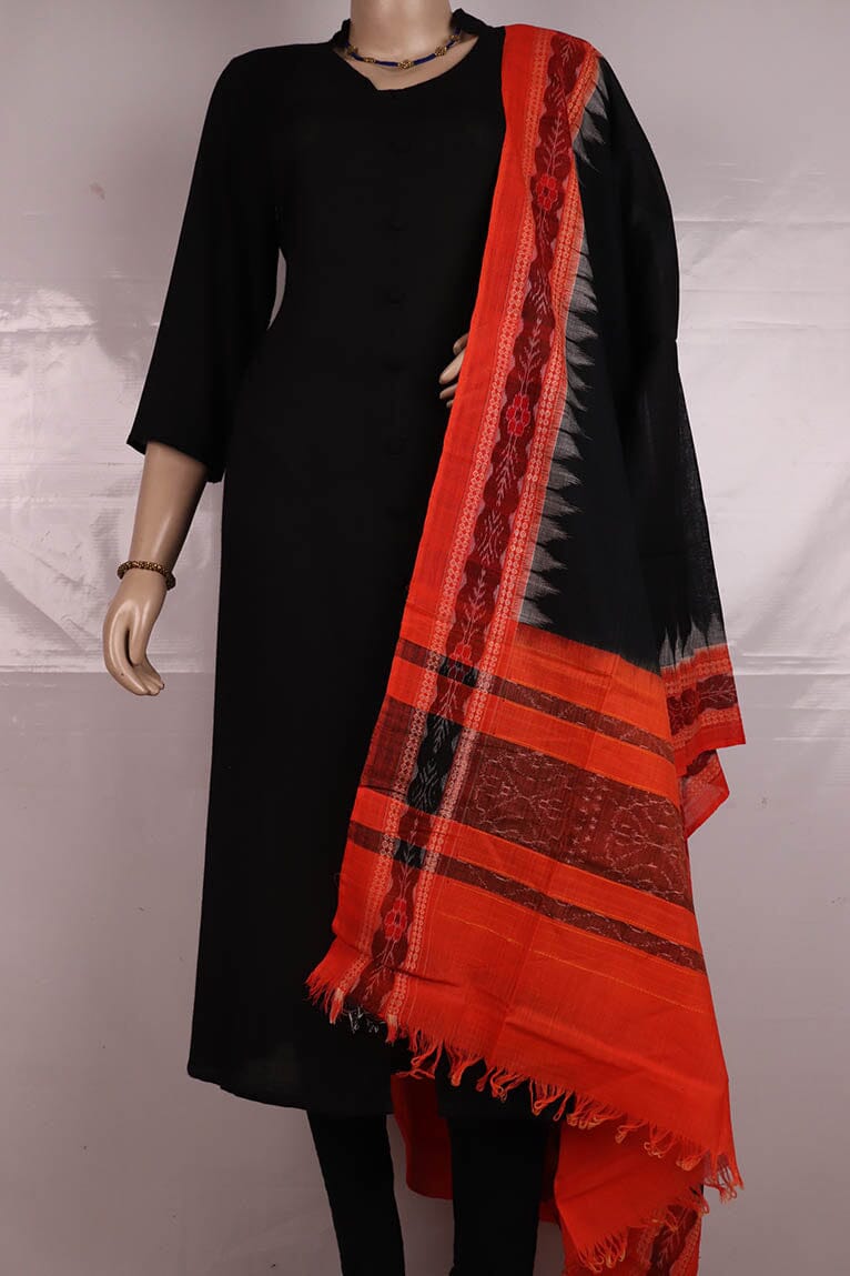 Handloom Sambalpuri Cotton Dupatta Handloom Dupatta_Cotton Priyadarshini Handloom