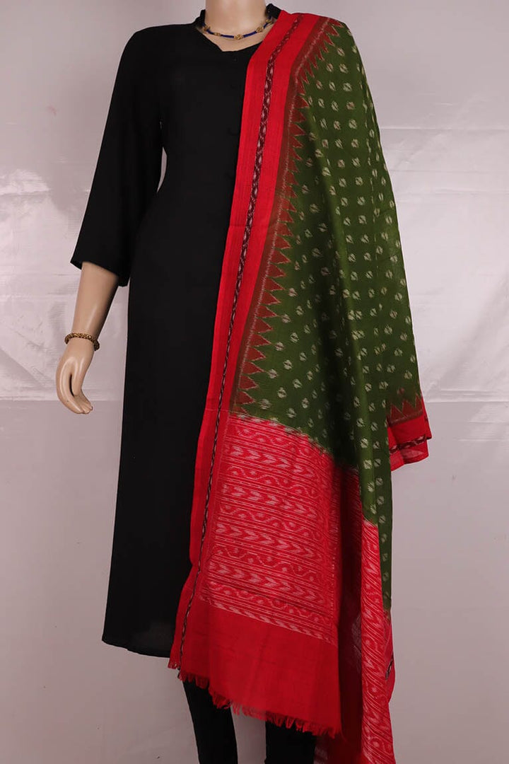 Handloom Sambalpuri Cotton Dupatta Handloom Dupatta_Cotton Priyadarshini Handloom