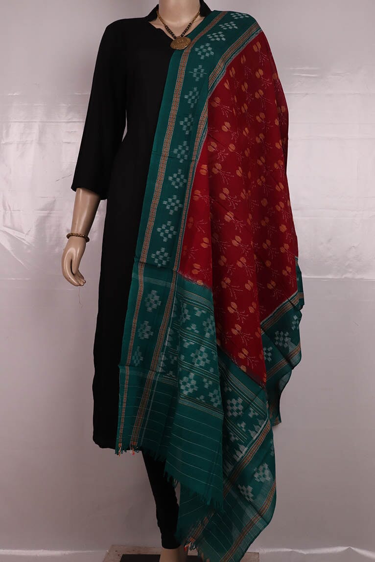 Handloom Sambalpuri Cotton Dupatta Handloom Dupatta_Cotton Priyadarshini Handloom