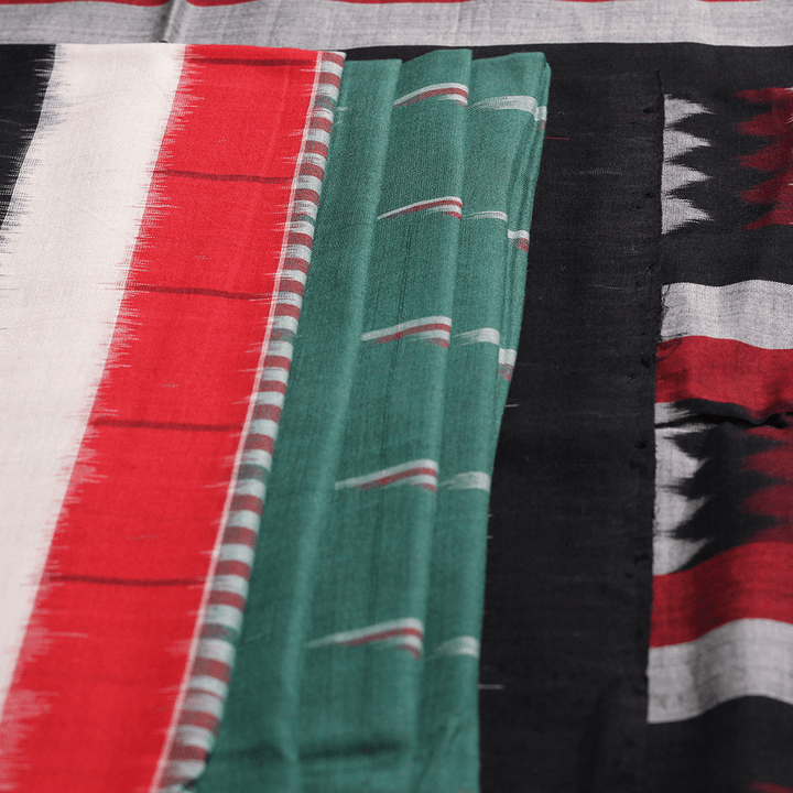 Handloom Sambalpuri Cotton Ikkat Saree Handloom Saree_Cotton Priyadarshini Handloom