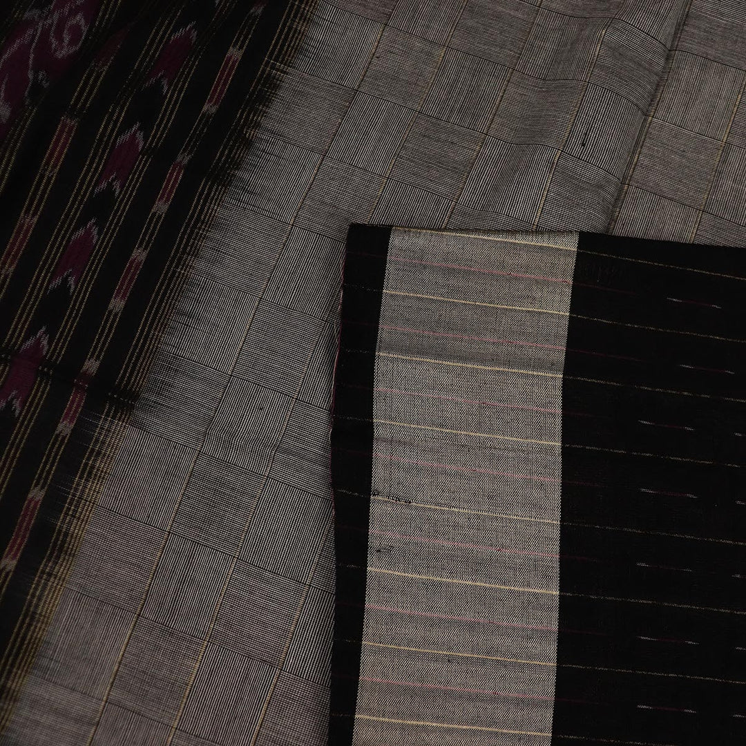 Handloom Sambalpuri Cotton Ikkat Saree Handloom Saree_Cotton Priyadarshini Handloom